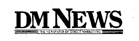 DM NEWS THE NEWSPAPER OF DIRECT MARKETING