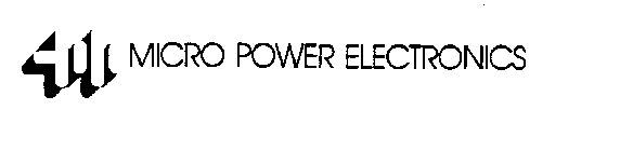 MICRO POWER ELECTRONICS