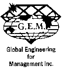 G.E.M. GLOBAL ENGINEERING FOR MANAGEMENT INC.