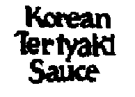 KOREAN TERIYAKI SAUCE