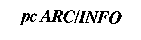 PC ARC/INFO