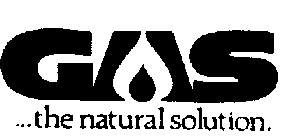GAS THE NATURAL SOLUTION