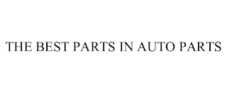 THE BEST PARTS IN AUTO PARTS