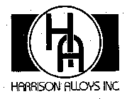 HARRISON ALLOYS INC. HA