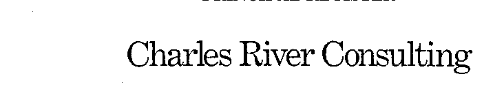 CHARLES RIVER CONSULTING
