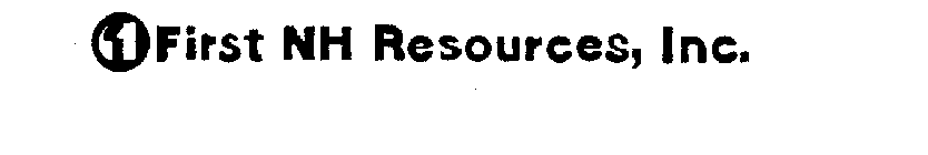 FIRST NH RESOURCES, INC. 1