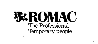 ROMAC THE PROFESSIONAL TEMPORARY PEOPLE