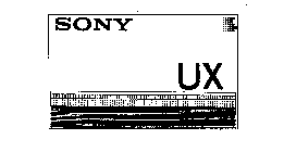 SONY UX