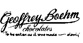 GEOFFREY BOEHM CHOCOLATES 