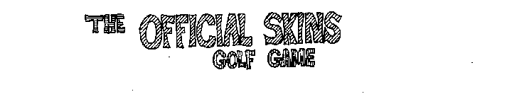 THE OFFICIAL SKINS GOLF GAME
