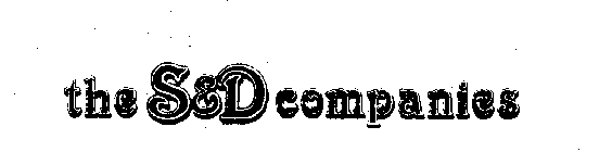 THE S & D COMPANIES