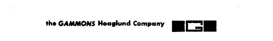 THE GAMMONS HOAGLUND COMPANY G