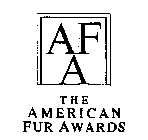 AFA THE AMERICAN FUR AWARDS