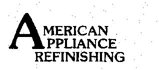 AMERICAN APPLIANCE REFINISHING