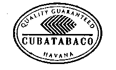 QUALITY GUARANTEED CUBATABACO HAVANA