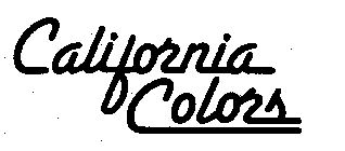 CALIFORNIA COLORS