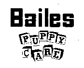 BAILES PUPPY CARE