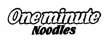 ONE MINUTE NOODLES