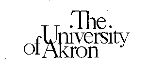 THE UNIVERSITY OF AKRON