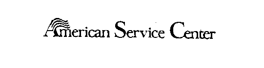AMERICAN SERVICE CENTER