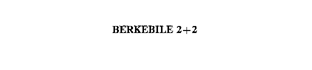 BERKEBILE 2+2