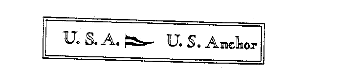 U.S.A. U.S. ANCHOR