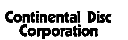 CONTINENTAL DISC CORPORATION