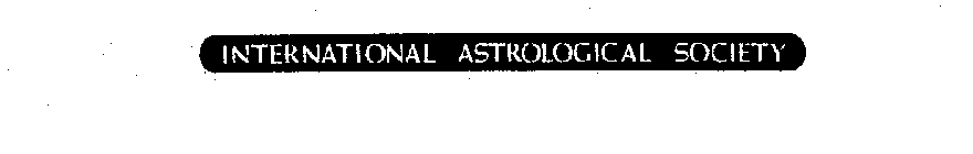 INTERNATIONAL ASTROLOGICAL SOCIETY