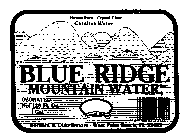 BLUE RIDGE MOUNTAIN WATER