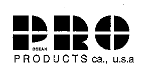 OCEAN PRO PRODUCTS CA., U.S.A.