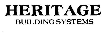 HERITAGE BUILDING SYSTEMS