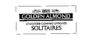 HERSHEY'S GOLDEN ALMOND CHOCOLATE COVERED ALMONDS SOLITAIRES
