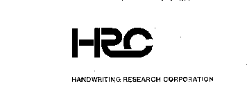 HRC HANDWRITING RESEARCH CORPORATION