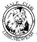 MALE CLUB LEISUREWEAR