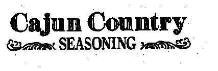 CAJUN COUNTRY SEASONING