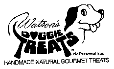 WATSON'S DOGGIE TREATS NO PRESERVATIVES HANDMADE NATURAL GOURMET TREATS