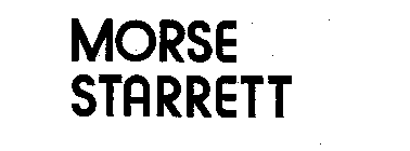 MORSE STARRETT