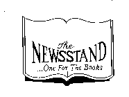 THE NEWSSTAND ... ONE FOR THE BOOKS
