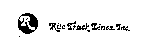 R RITE TRUCK LINES, INC.