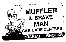 MUFLER & BRAKE MAN CAR CARE CENTERS BRAKES - SHOCKS