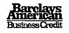 BARCLAYS AMERICAN BUSINESS CREDIT