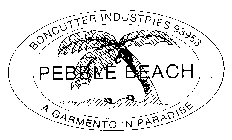 PEBBLE BEACH BONCUTTER INDUSTRIES 93953 A GARMENTO IN PARADISE