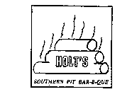 HOLT'S SOUTHERN PIT BAR-B-QUE
