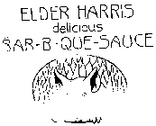 ELDER HARRIS DELICIOUS BAR-B-QUE-SAUCE