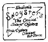 SHUFORD'S SNOYSTERS 