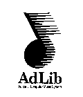ADLIB PERSONAL COMPUTER MUSIC SYSTEM