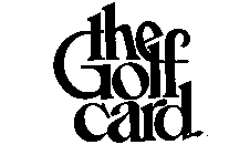 THE GOLF CARD