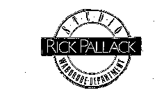 RICK PALLACK S-T-U-D-I-O WARDROBE-DEPARTMENT