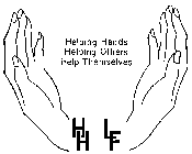 HELPING HANDS HELPING OTHERS HELP THEMSELVES HH LF