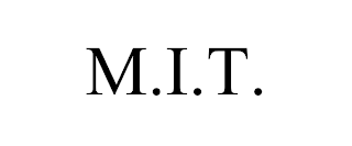 M.I.T.